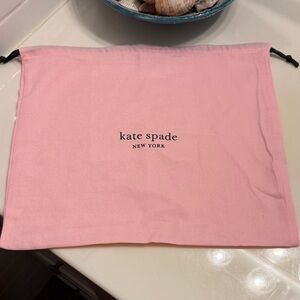 kate spade Pink Drawstring Dust Bag